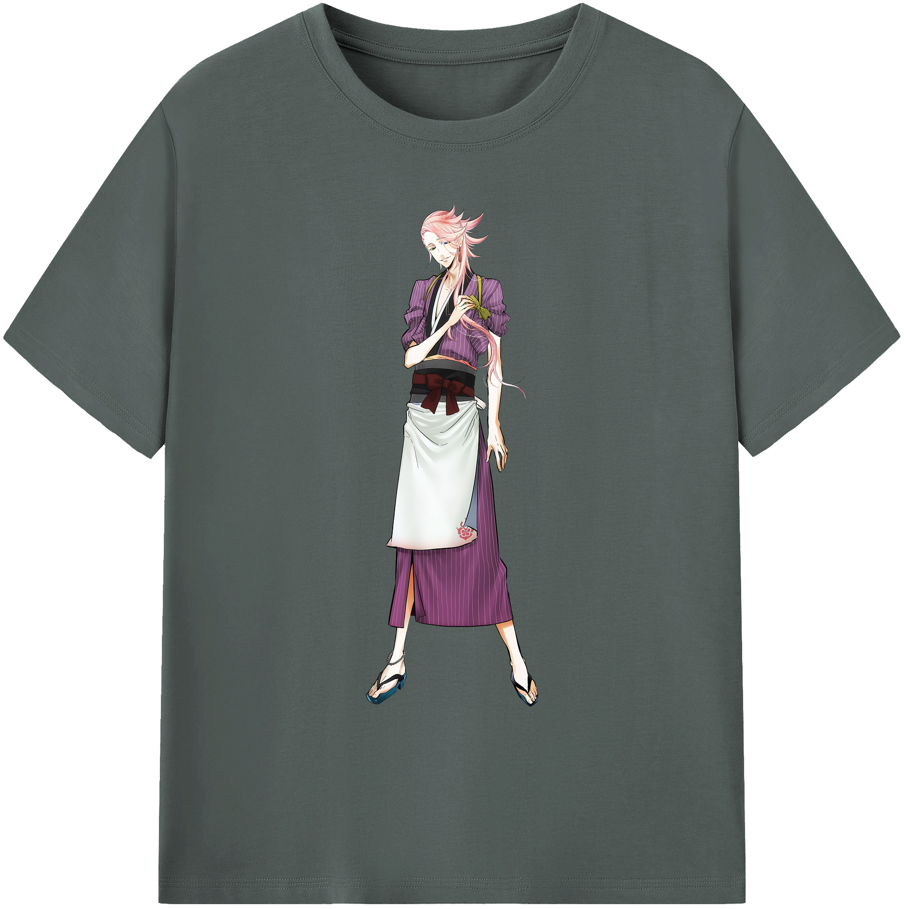 （画像用） 刀剣乱舞 Touken Ranbu 綿100％ メンズ半袖Tシャツ｜肌触りやわらか＆通気性